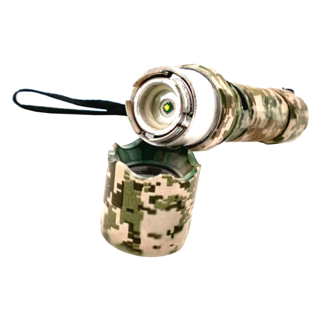камуфляжный ручной фонарик
