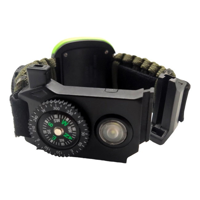 часы выживания с паракордом