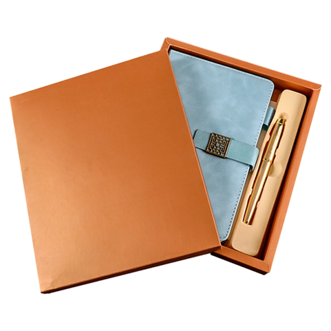подарунковий набір з блокнотом та ручкою