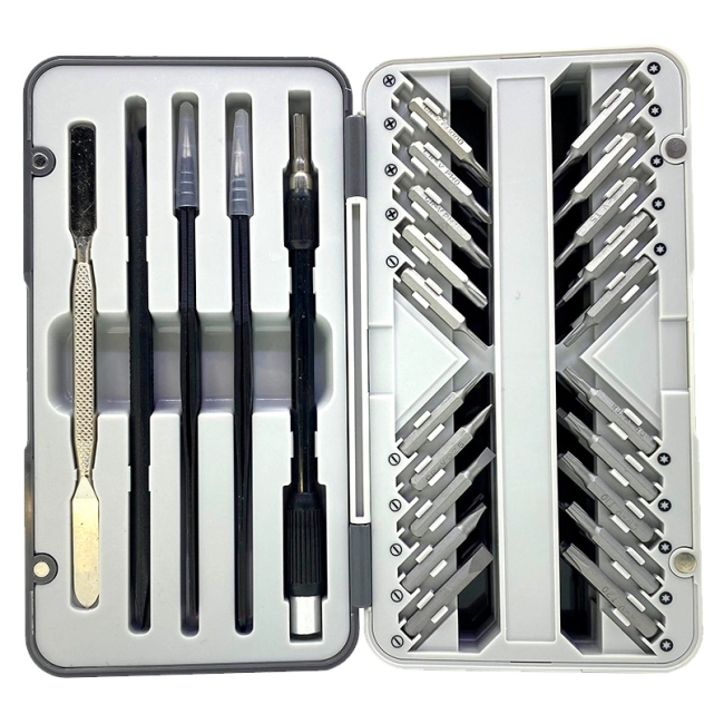 ремонтный комплект инструментов для телефонов в чехле
