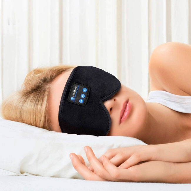 маска для сна с bluetooth наушниками