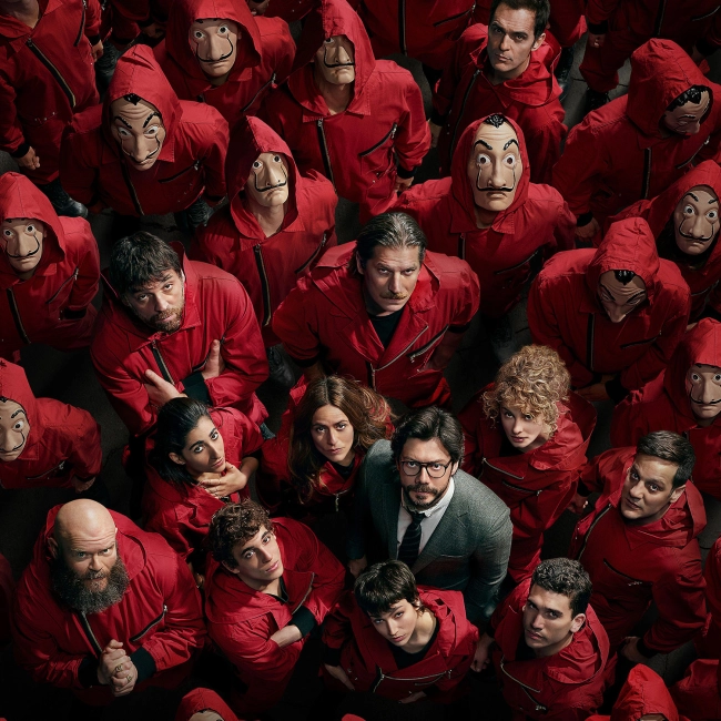 костюм из сериала бумажный дом