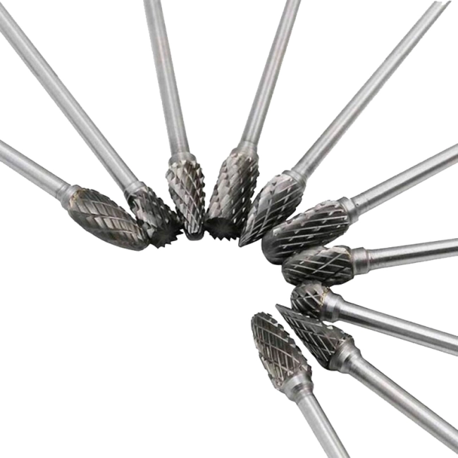 набір шарошок по дереву на гравер