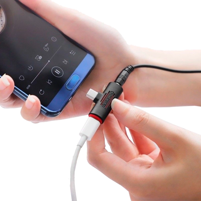 переходник 2 type c и 3.5 jack aux