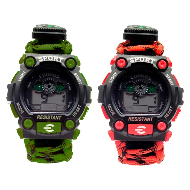 часы выживания из паракорда