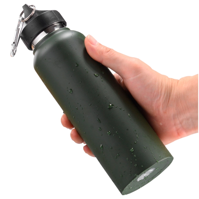 термос в виде бутылки