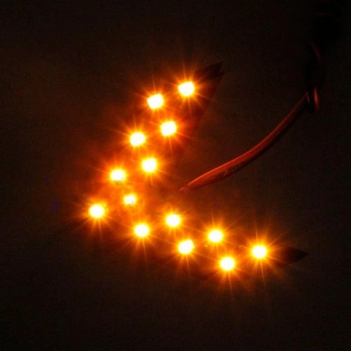 led повторювачі поворотів в дзеркала