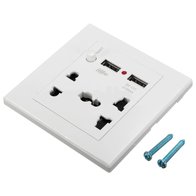 розетка с usb-портом