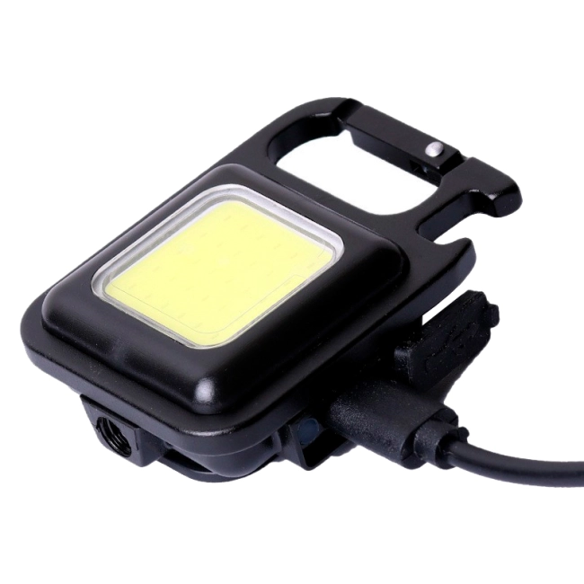 міні ліхтарик з карабіном