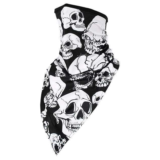 бафф на обличчя з черепами