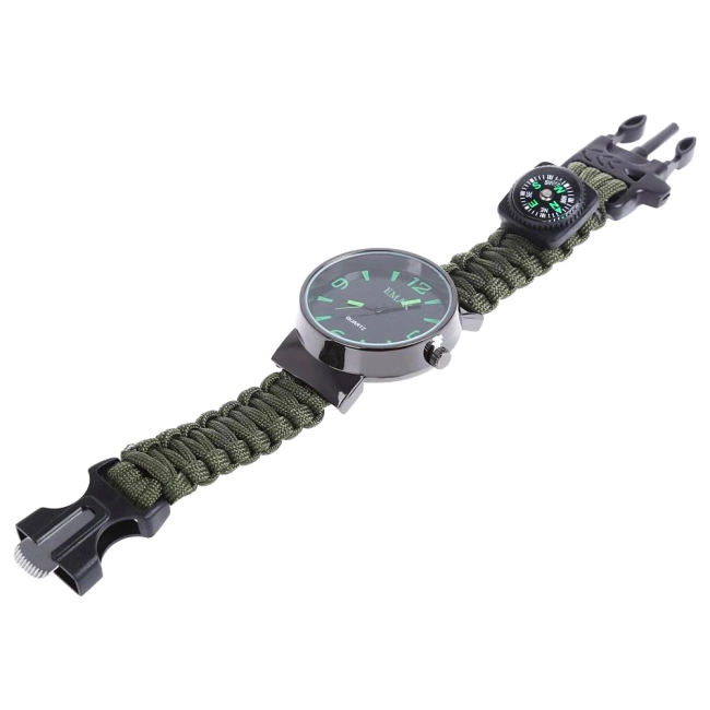 наручные часы тактические из паракорда