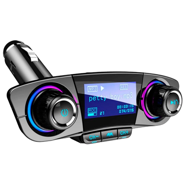 автомобільний fm-трансмітер з bluetooth