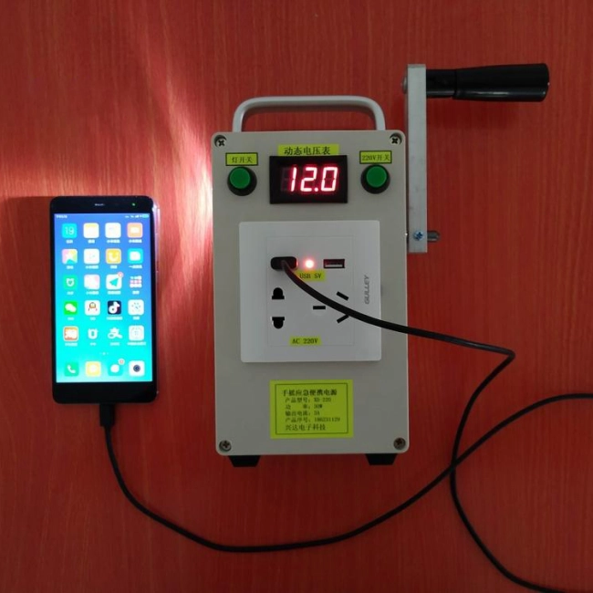 генератор електрики портативний ручний