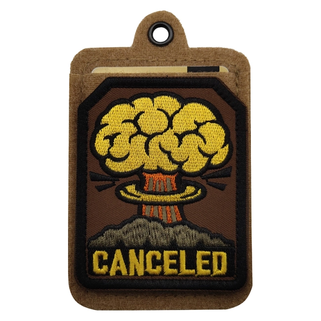 картхолдер тактический с липучкой для шеврона