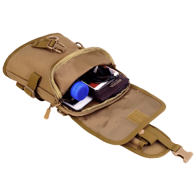 тактическая сумка через плечо с одной лямкой