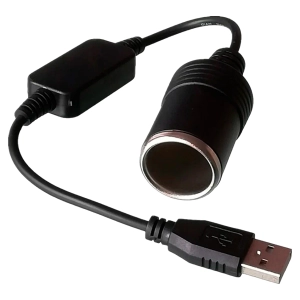 переходник с USB на прикуриватель