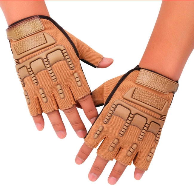 перчатки с открытыми пальцами тактические