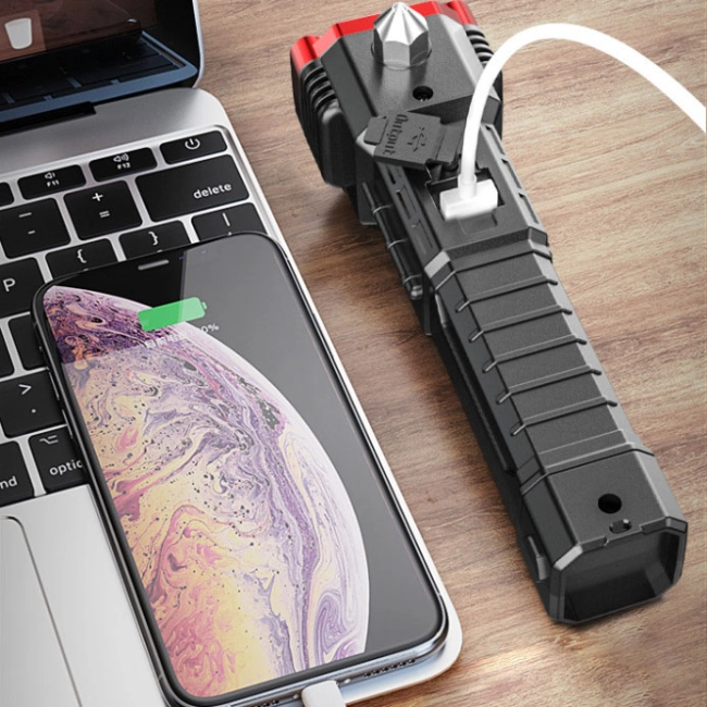 аккумуляторный фонарик с power bank