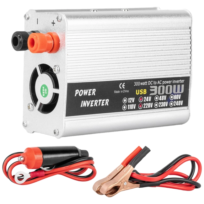 інвертор 24-220v 300w