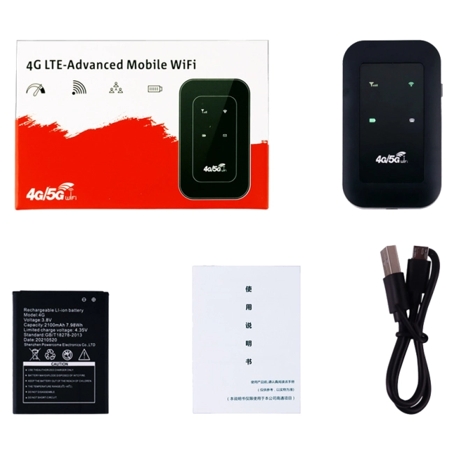 4g wi-fi портативний роутер з акумулятором