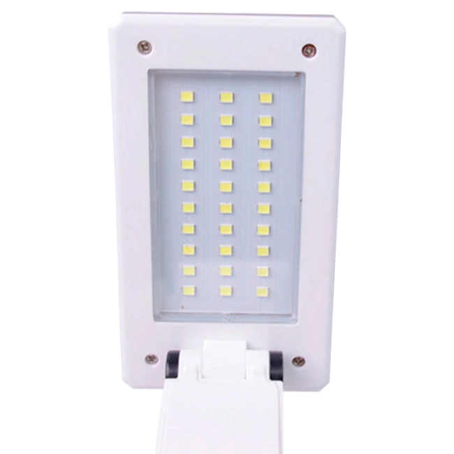 складна настільна лампа на батарейках