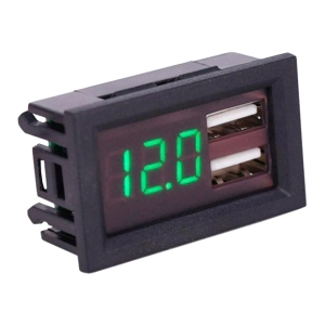 цифровий вольтметр 12 В з usb