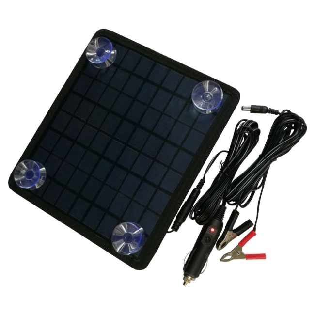 солнечная панель для зарядки автомобильного аккумулятора