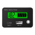 індикатор рівня акумулятора 12v