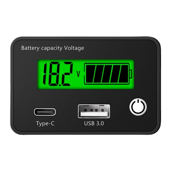 індикатор рівня акумулятора 12v