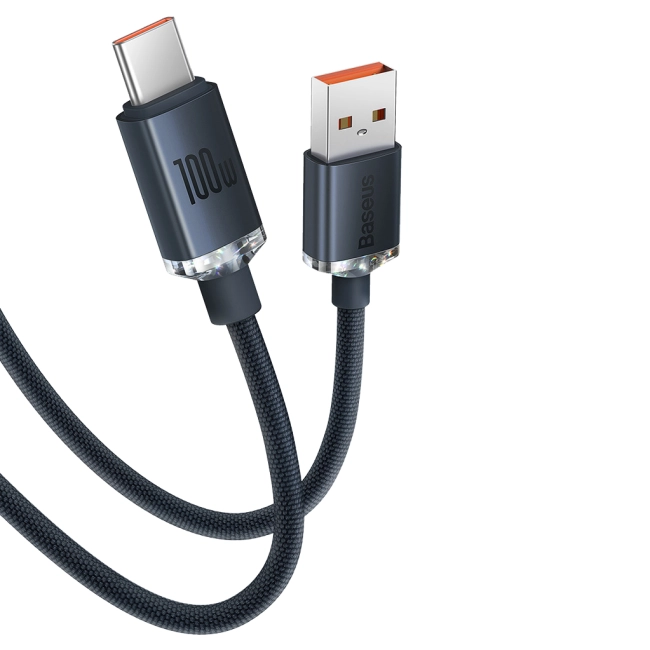 кабель для швидкого заряджання usb на type-c 100w