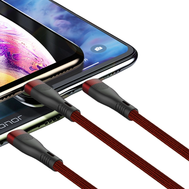 кабель usb для телефона 3 в 1 100w