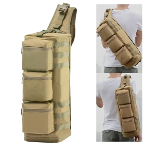 Сумка с карманами тактическая через плечо (20 л) сумка с карманами тактическая