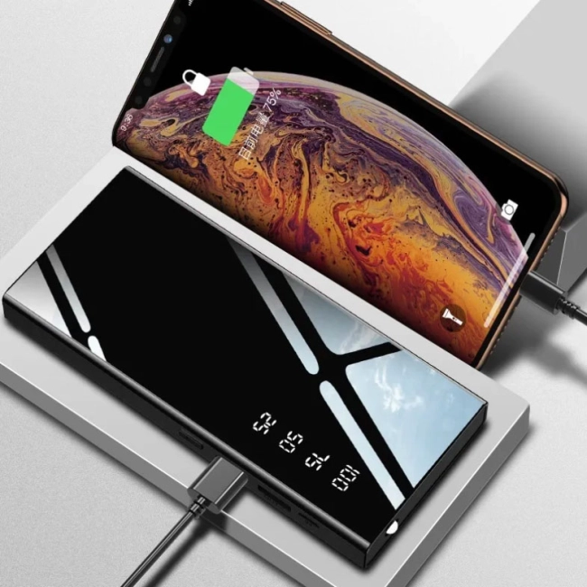power bank 20000 mah с фонариком
