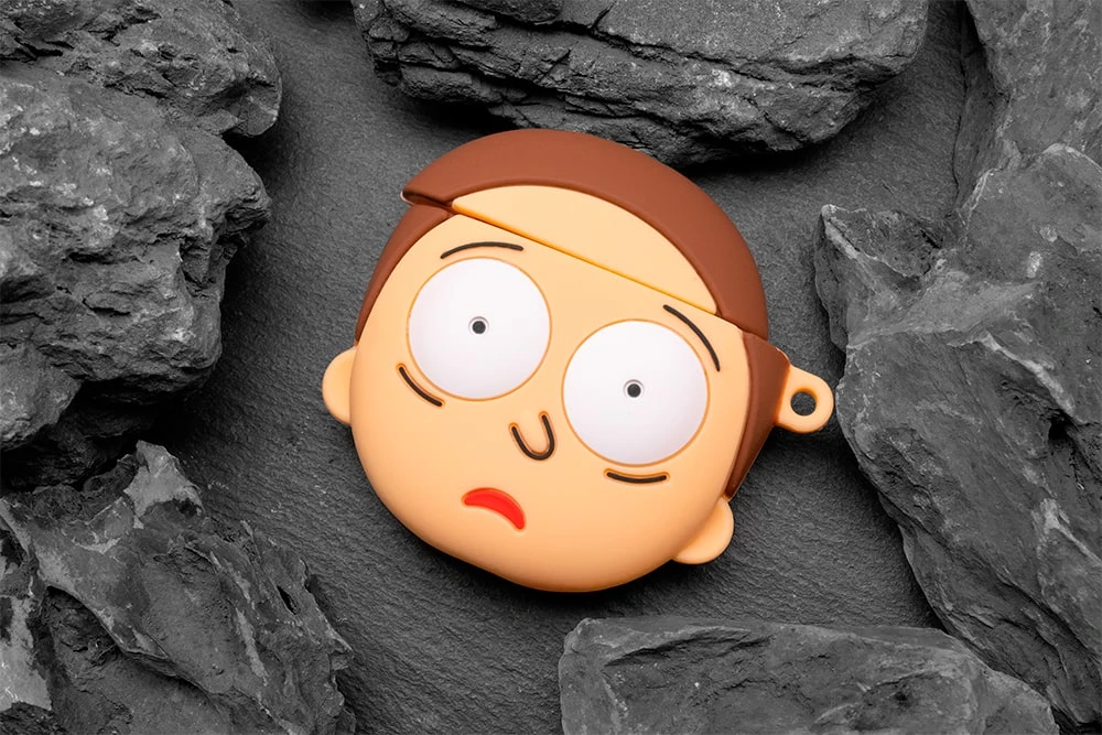 Силіконовий чохол Рік і Морті для навушників Apple AirPods 1/2